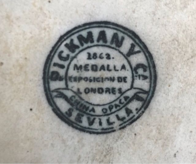 Macetero pared Pickman siglo XIX