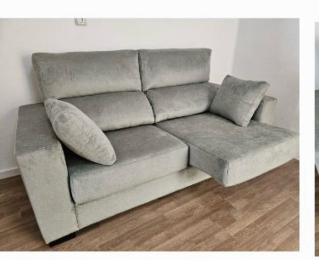 Sofá 3 plazas - 200cm verde