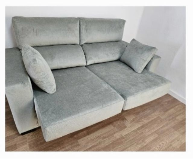 Sofá 3 plazas - 200cm verde