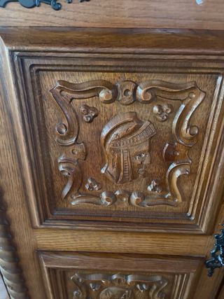 Mueble antiguo de madera!TRANSPORTE GRATIS ALACAN!