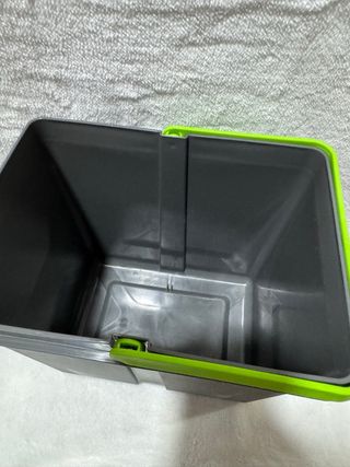 Contenedor reciclaje 3 cubos