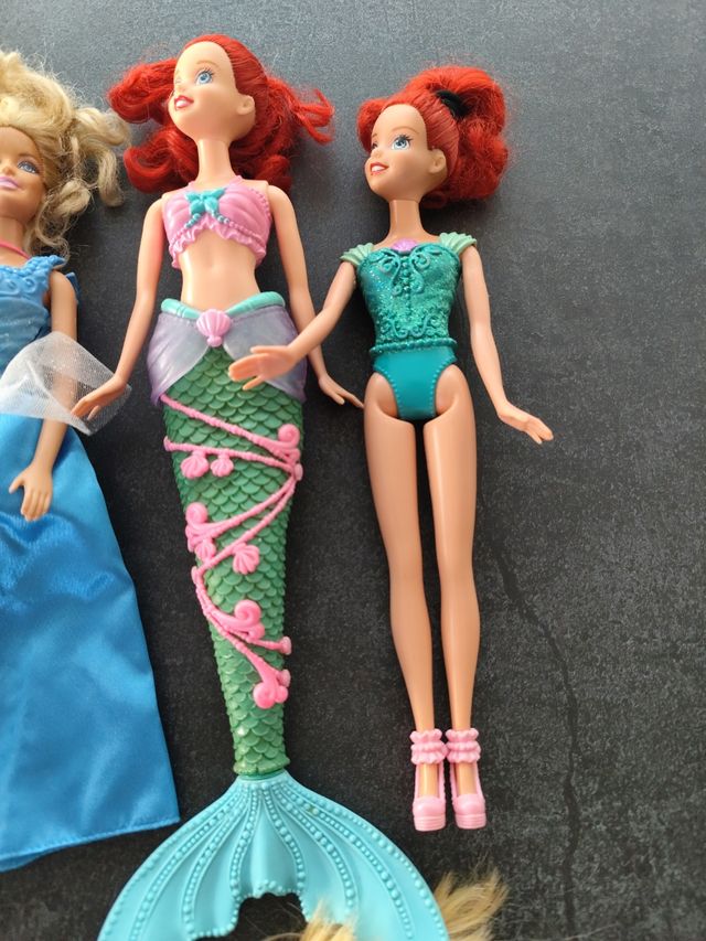 13 Muñecas Barbie Disney + Ken