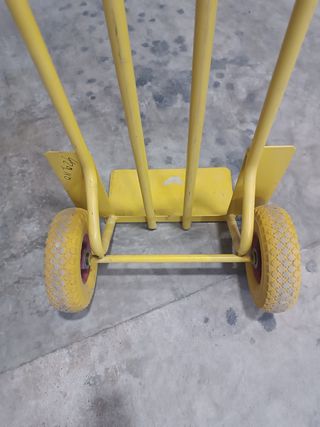 Carretilla carga - Amarillo