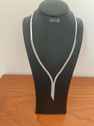 Gargantilla plata circonitas