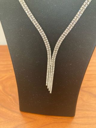Gargantilla plata circonitas