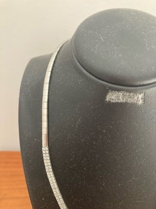 Gargantilla plata circonitas