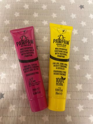2 bálsamos labiales Dr. PawPaw