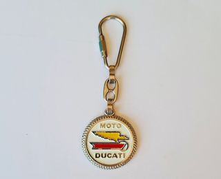 Llavero moto Ducati vintage muy antiguo