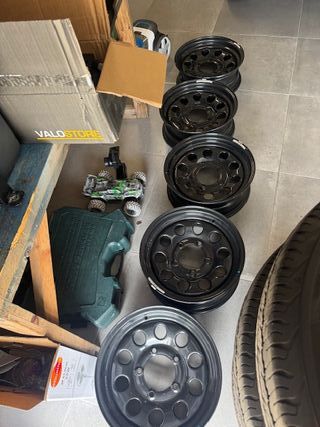 5 Llantas Acero Suzuki Jimny