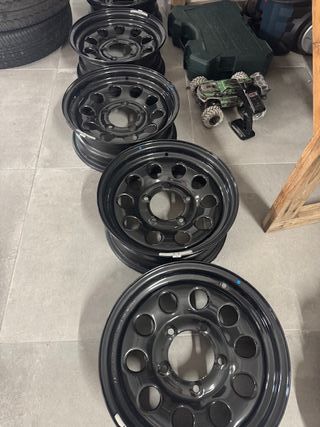 5 Llantas Acero Suzuki Jimny