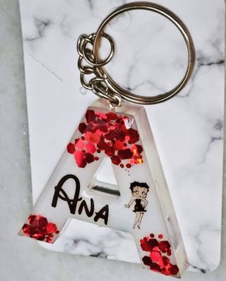 Llavero de Letra personalizado