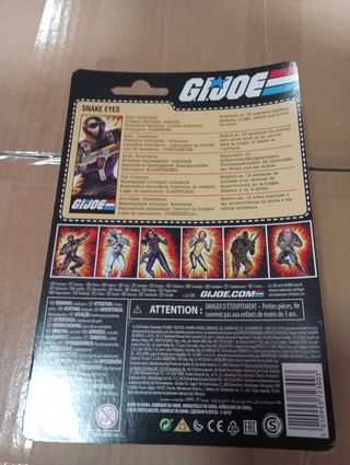 G.I. Joe Snake Eyes Figura Acción