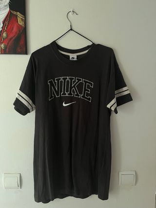 Camiseta Nike Negra L Vintage