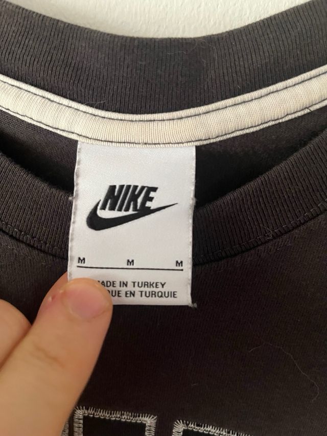 Camiseta Nike Negra L Vintage