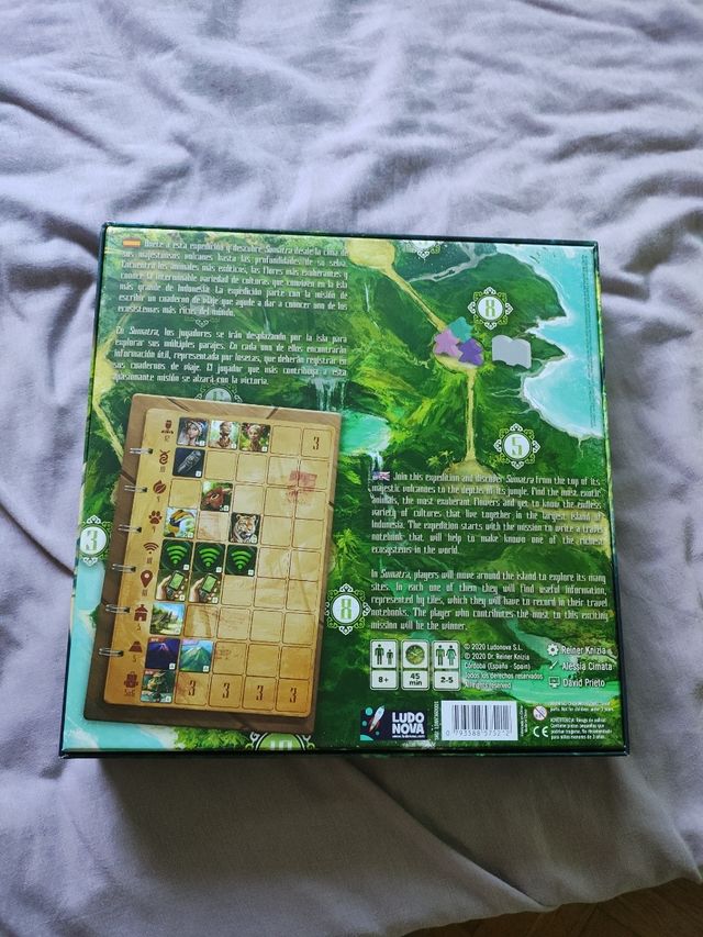 Sumatra juego de mesa