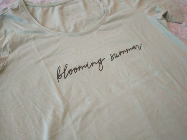 Maglietta manica corta donna estiva - verde