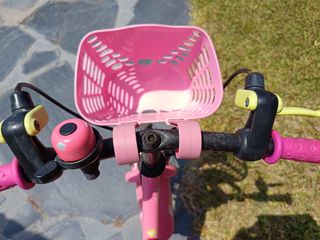 Bicicleta niña 14" rosa 