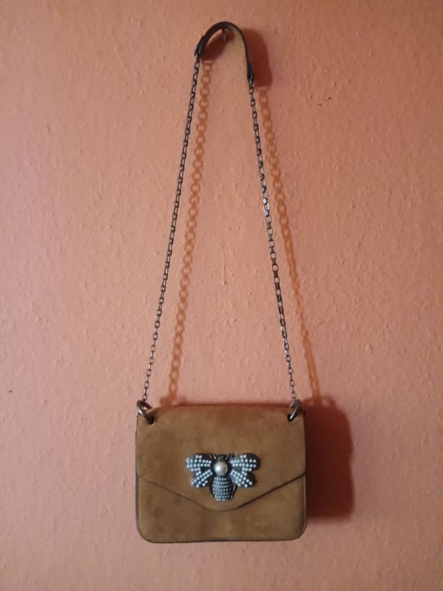 Bolso marrón Parfois- cadena