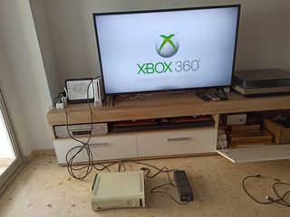 Xbox 360 consola verde plata