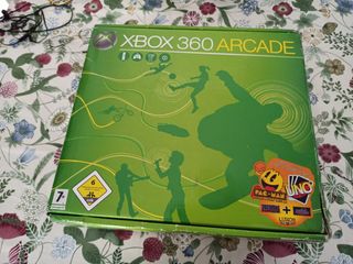 Xbox 360 consola verde plata