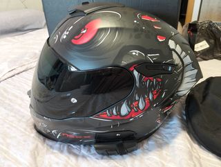 Casco Nexx SX100R Abisal Negro Mate Talla S