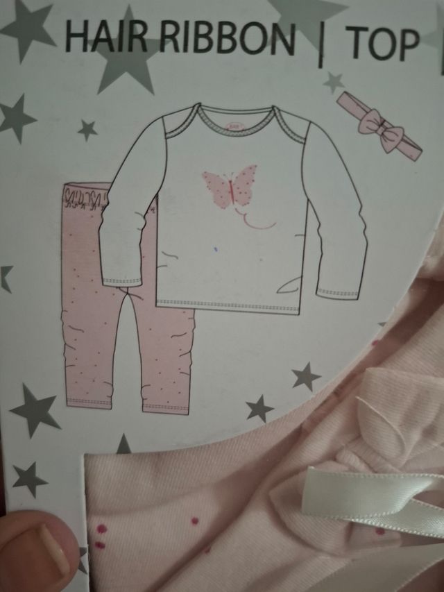 Completo neonata 2/6m, rosa