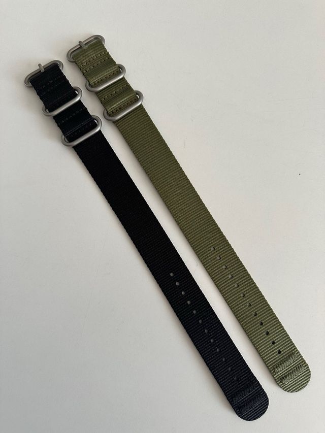 Correas Nato Boderry 22mm - 2 uds