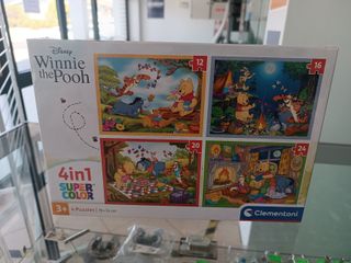 Puzzle Clementoni Winnie the Pooh SuperColor 4in1 