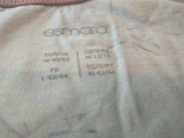 Maglietta fiori manica corta donna