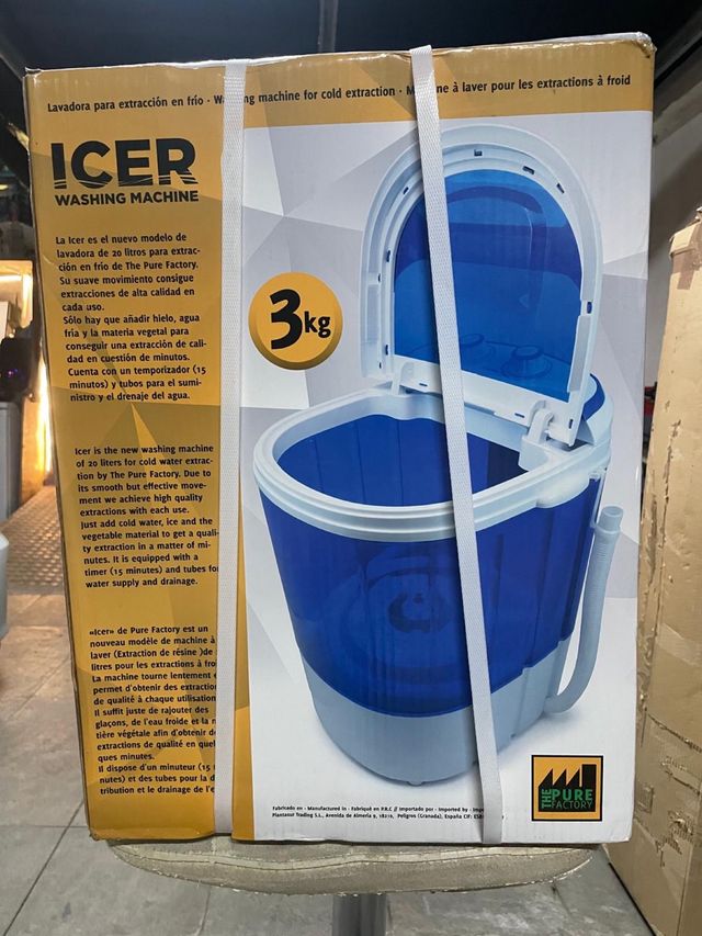 Lavadora extraccion frio ICER 3kg