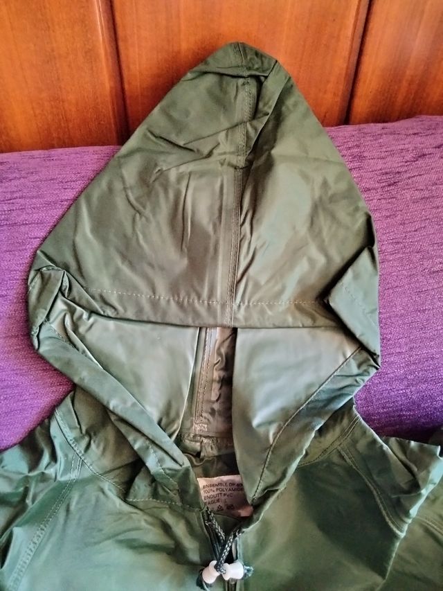 Equipo de lluvia para moto talla L.