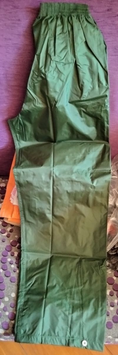 Equipo de lluvia para moto talla L.