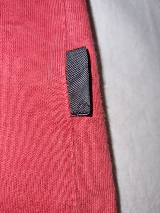 Maglietta Adidas rossa vintage ricamata 