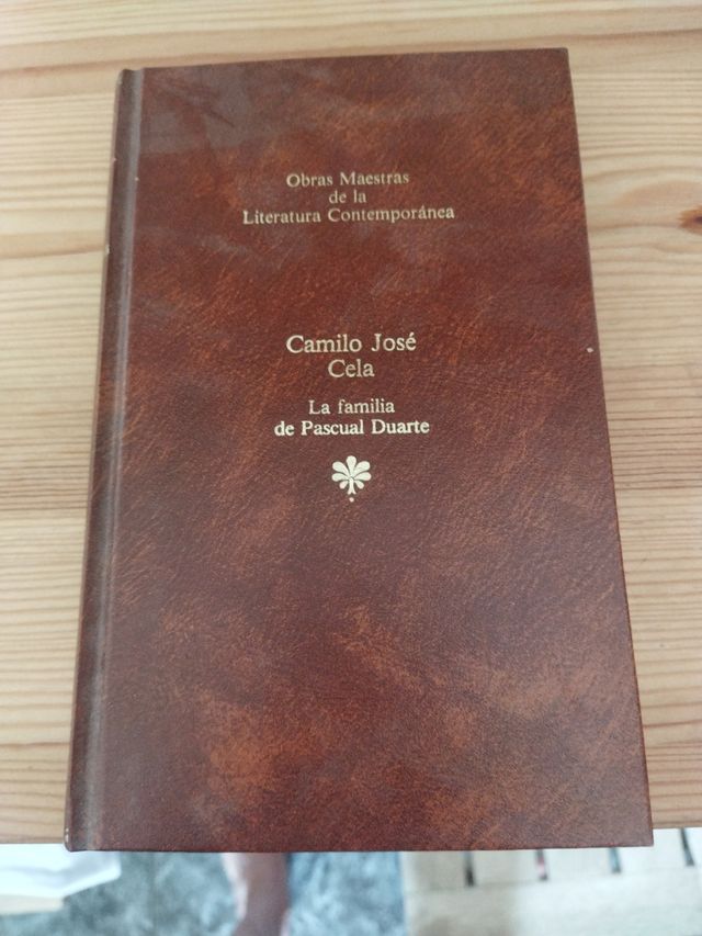 La familia de Pascual Duarte. Novela. En mano