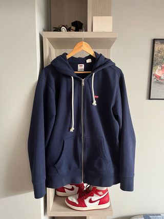 Chaqueta con capucha Levi's azul