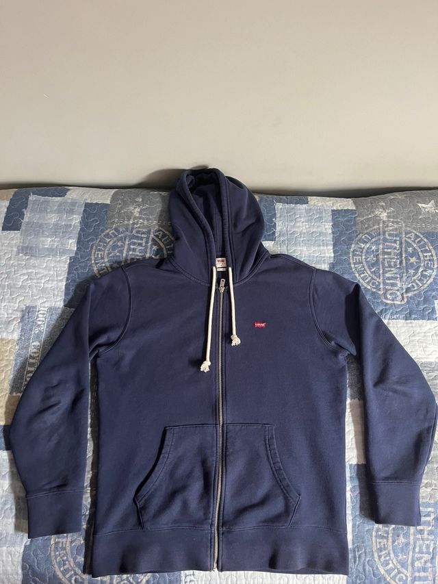 Chaqueta con capucha Levi's azul