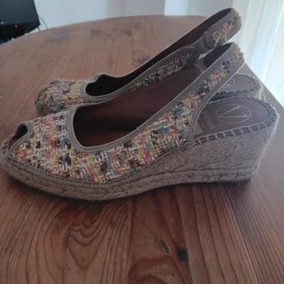 Sandalias cuña Viguera multicolor 39
