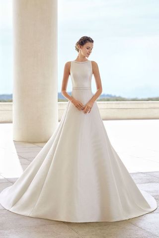 Vestido novia Rosa Clará - Talla 36