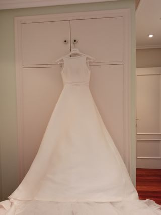 Vestido novia Rosa Clará - Talla 36