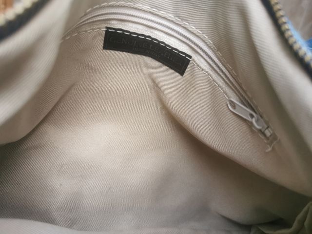 Bolso bandolera ante bordado