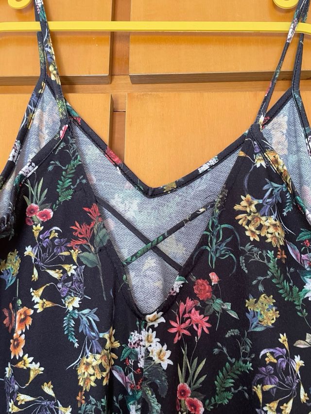 Vestido largo floral