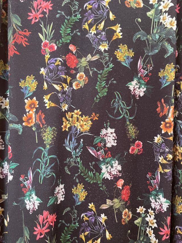 Vestido largo floral