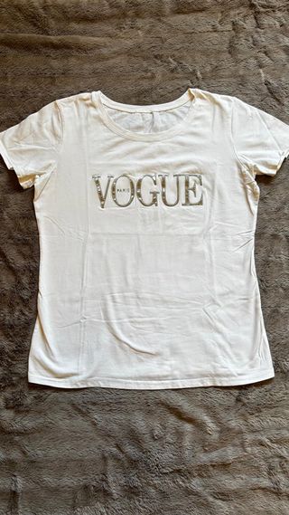 Camiseta Vogue Paris - Blanca