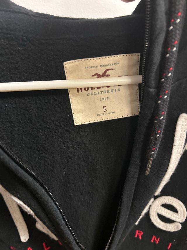 Sudadera Hollister negra talla S