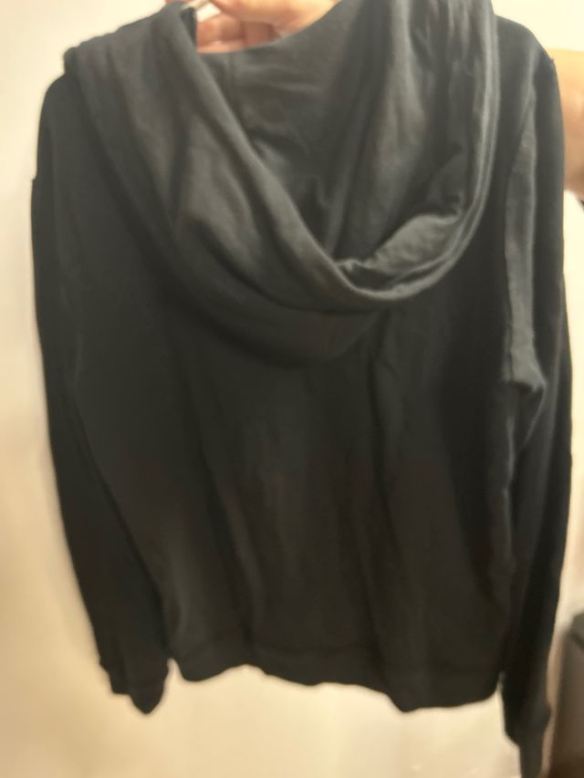 Sudadera Hollister negra talla S