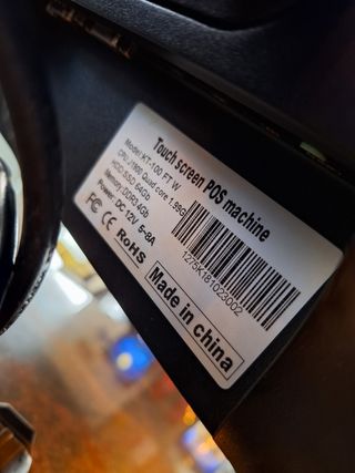 TPV (Terminal Punto de Venta) Bar