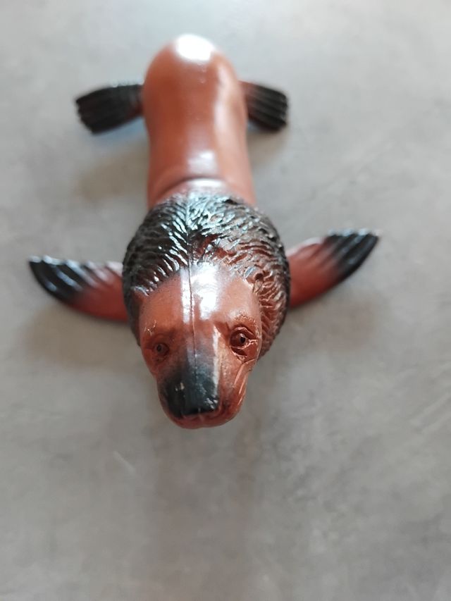 Set 3 animali marini: foca, leone marino, tartarug