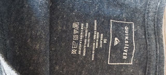 Camiseta Quiksilver gris