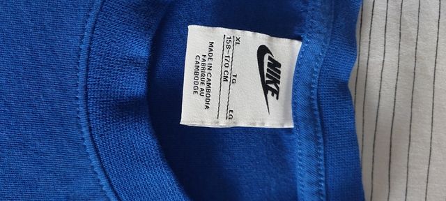 Camiseta Nike XL Azul