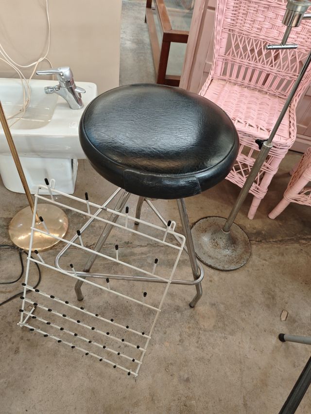 Taburete médico vintag.....